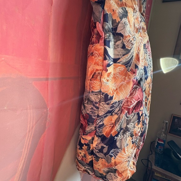 🌸 Vintage Oscar de la Renta Floral Tote Bag - Picture 2 of 5